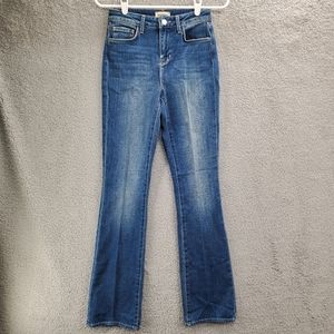 L'AGENCE Oriana High Rise Straight Jeans Sequoia Womens Size 24